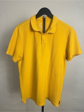 The Rail Men's Yellow Polo Shirt